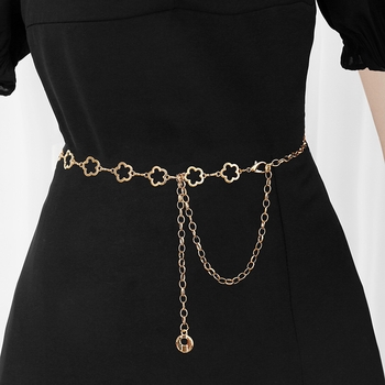 Floral Chain Belt