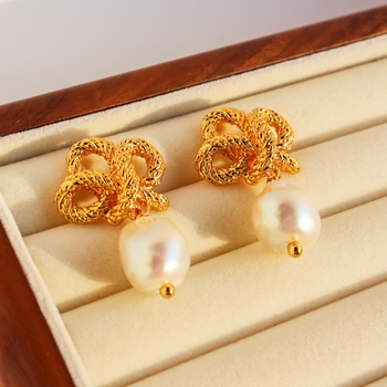 Celene Pearl Drop Earrings