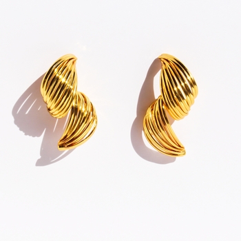 Lyra Twist Studs
