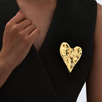 Seraphina Heart Brooch