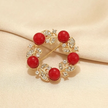 Rouge Orbit Brooch