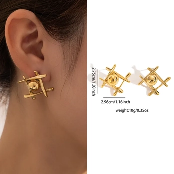Jane Eyre Geometric Studs