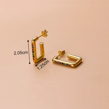 Zera Open Hoops