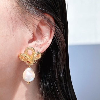 Celene Pearl Drop Earrings