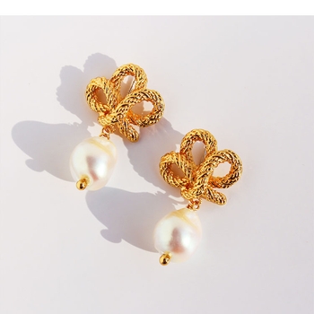 Celene Pearl Drop Earrings