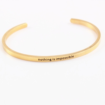 Tumi Bangle - Nothing Is Impossible 