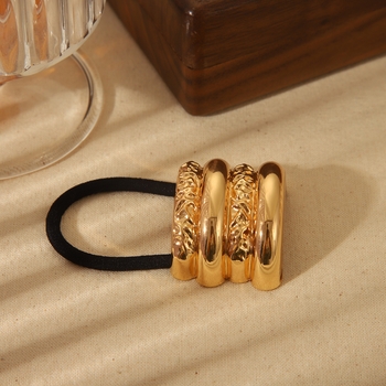 Abena Zahara Hair Tie - Gold Bling 