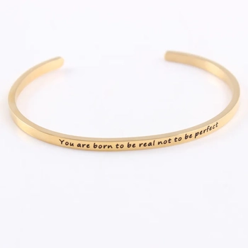 Tumi Bangle - NEVER GIVE UP 