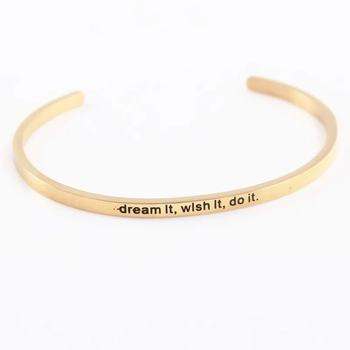 Tumi Bangle - Dream It Wish It Do It 