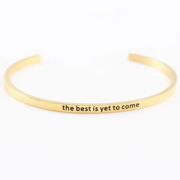 Tumi Bangle - The Best Is Yet To Come 