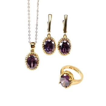 Lucine Oval Set - Gold 