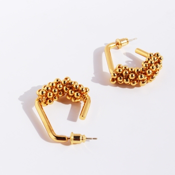 Celestia 24K Gold Plated Brass Studs