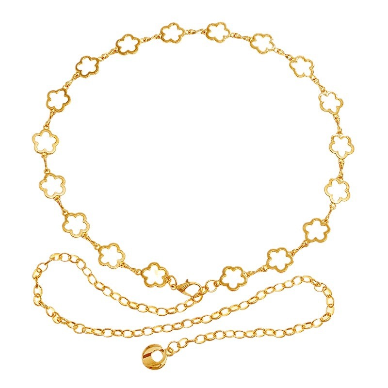 Floral Chain Belt